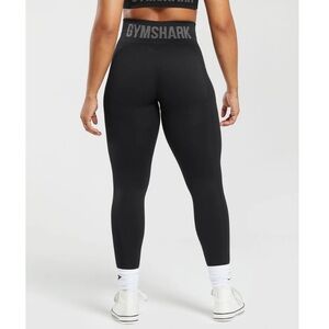 Gymshark Flex High Waisted Leggings Black Womens Medium